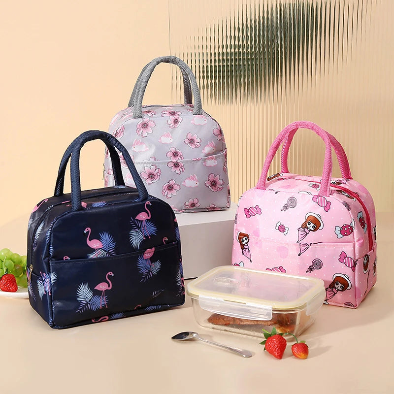 Lunch Bag Isotherme Cartoon – Sac Repas Thermique Pique-Nique Conservation Glacière Enfant
