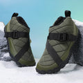 Boots Neige Homme Waterproof Fourrure – Chaussures Hiver Casual Outdoor Chaud Grande Taille
