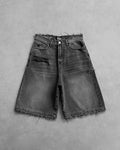 Zerrissene Destroyed Jeans für Herren, Loose Fit, Knöchellang, Reißverschluss, Taschen, Casual Vintage | Premium Vintage Destroyed Jeans