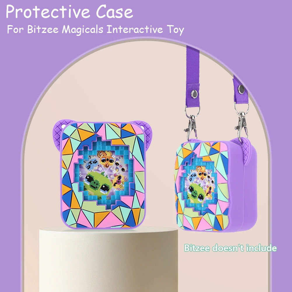 Coque Silicone Protectrice pour Bitzee & Bitzee Magicals – Housse de Protection Animal de Compagnie Numérique | Accessoire Jouet
