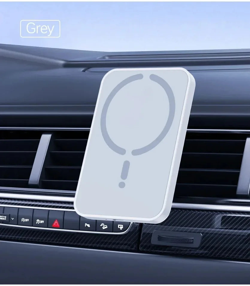 VIKEFON Chargeur Voiture 15W Magnétique Air Vent – Support Magsafe iPhone 17-12 Pro Max