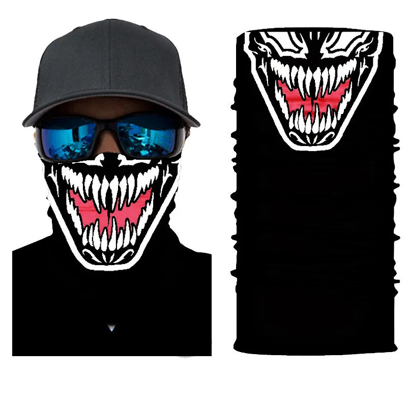 Tour de Cou Cagoule Multifonction – Bandana Sans Couture Coupe-Vent | Vélo, Ski, Moto, Randonnée & Snowboard