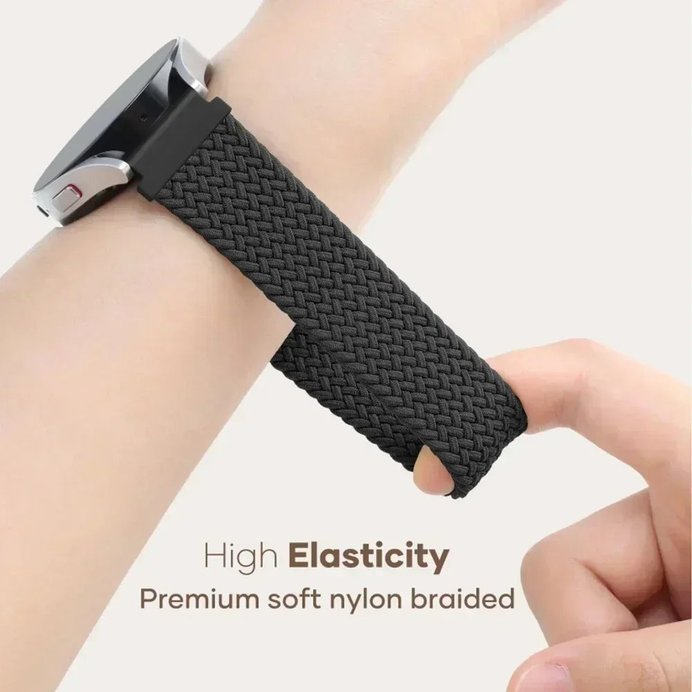 Bracelet Nylon Tressé Magnétique Suunto 20mm & 22mm – Compatible Ocean, Vertical, Race S, 5, 9 Peak Pro DLC & 3 Fitness | Premium