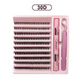 Kit Extension Cils DIY 200 Pcs – Clusters Lash Bond & Seal | Outils Collage Cils Accessoires Maquillage