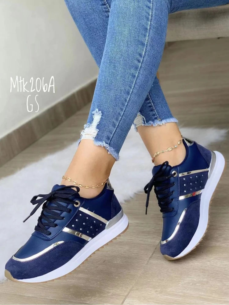 Sneakers Plateforme Femme Running Grande Taille 2025 – Sport Casual Outdoor Confortables