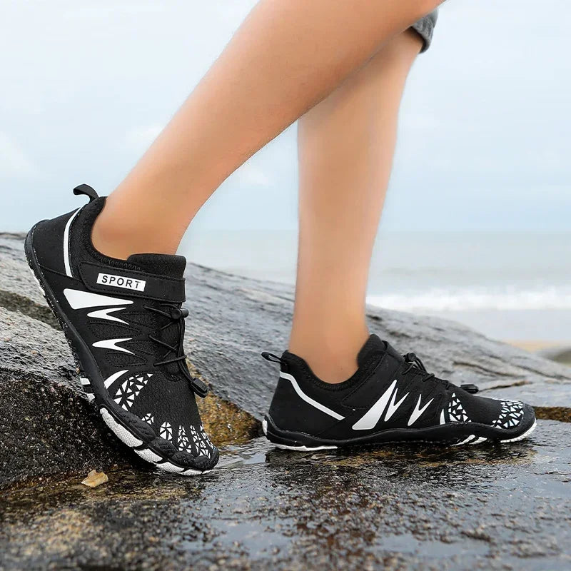 Chaussures Aquatiques 5 Doigts Unisexe – Respirantes & Antidérapantes | Plage, Natation, Fitness & Sport Été | Tailles 36-47