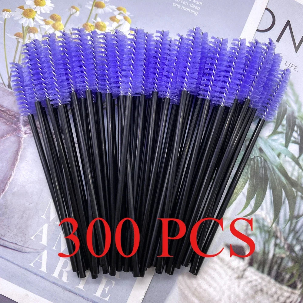 Brosses Mascara & Extension Cils – Lot 150 ou 300 Pcs | Spoolies Sourcils & Maquillage