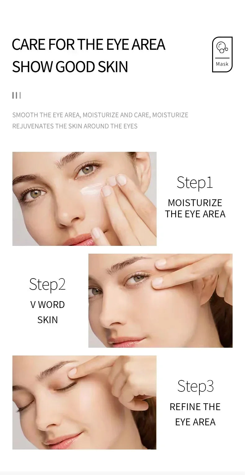 Masque Yeux Collagène Anti-Rides – Patches Hydratants Anti-Cernes Anti-Gonflement Eclat