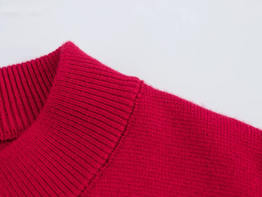 Cardigan Court Tricoté Femme Boutons Col Rond Manches Longues – Poignets Côtelés Chaud Automne