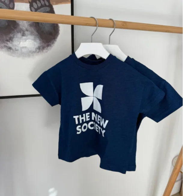 Ensemble Été Enfant T-Shirt + Short – Tenue Princesse Garçon Fille Manches Courtes Casual