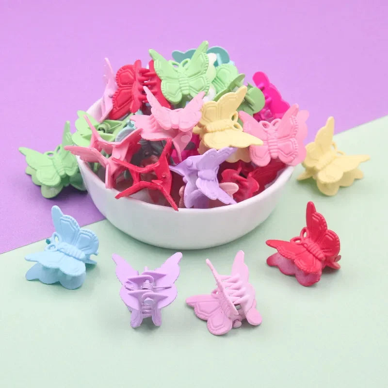 Lot 30 Mini Pinces à Cheveux Fille – Barrettes Colorées Cartoon Lapin Fleur Étoile Couronne Bébé Enfant