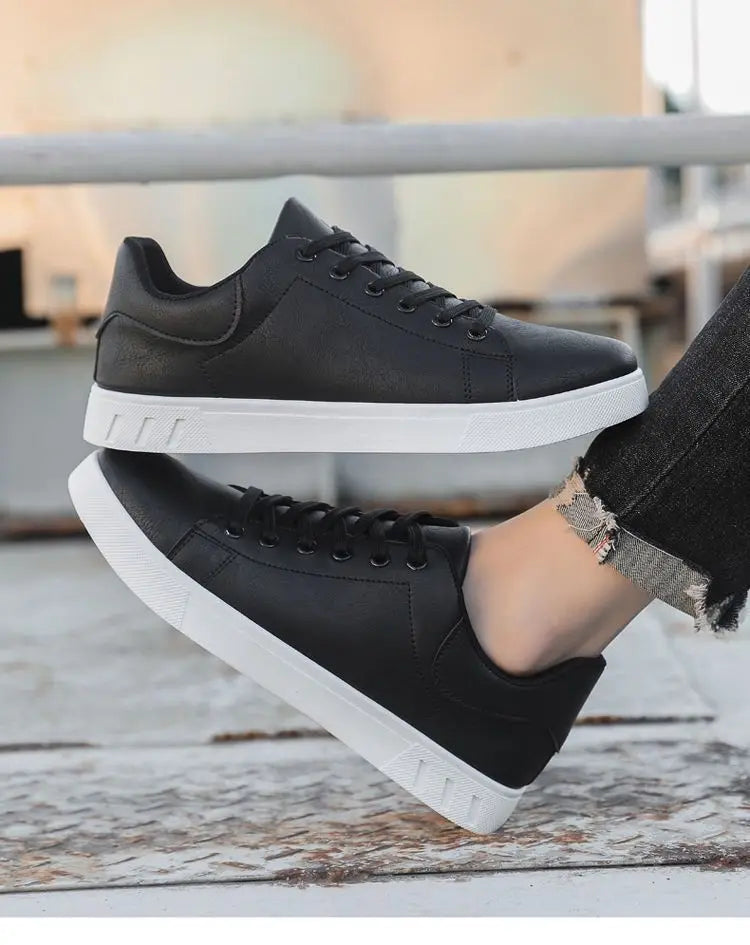 Chaussures Blanches Homme 4 Saisons Respirantes 2026 – Semelle Douce Casual Versatile