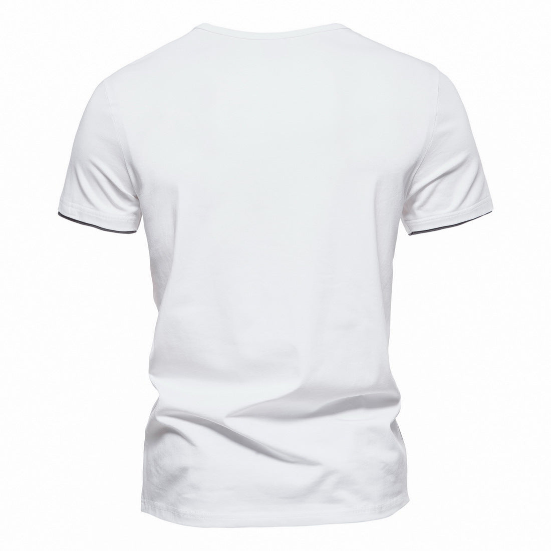 Herren Henley T-Shirt V-Ausschnitt Kurzarm Baumwolle Slim Fit Lässig Basic Sommer Bequem Atmungsaktiv Elegant Zeitlos – Premium Slim Henley T-Shirt | Premium Casual Herrenmode
