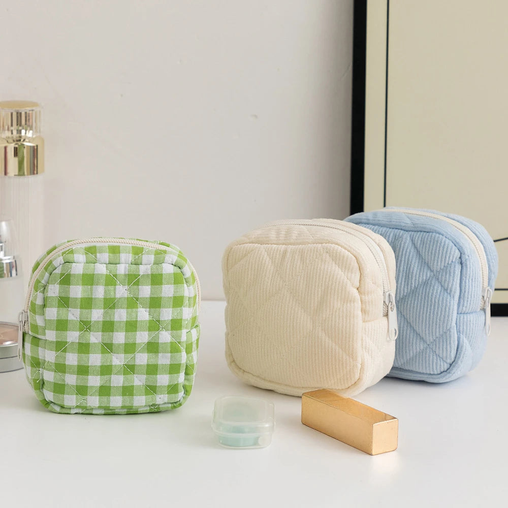 Pochette Hygiène Féminine – Trousse Serviettes & Tampons | Organisateur Cosmétique