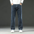 Herren Loose Straight Weites Bein Business Casual Bequem Vielseitig Frühling Herbst Elegant Zeitlos Fashion – Premium Wide Leg Business Casual Straight Jeans | Herren Denim Business Premium Mode