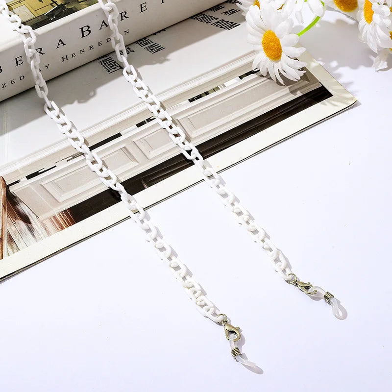 Brillen- und Maskenband aus Acryl – Trendiges Halsband | Unisex für Damen und Herren