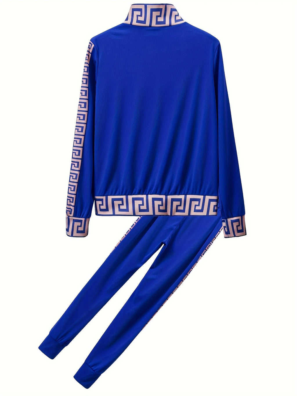 Ensemble 2 Pièces Femme Imprimé Coutures – Style Américain Casual Décontracté | Tendance 2025