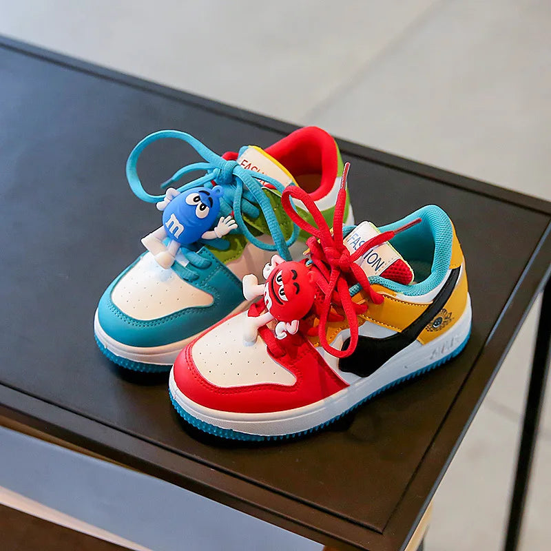 Baskets Enfant 4 Saisons – Chaussures Sport Basketball Garçon Fille Toutes Saisons