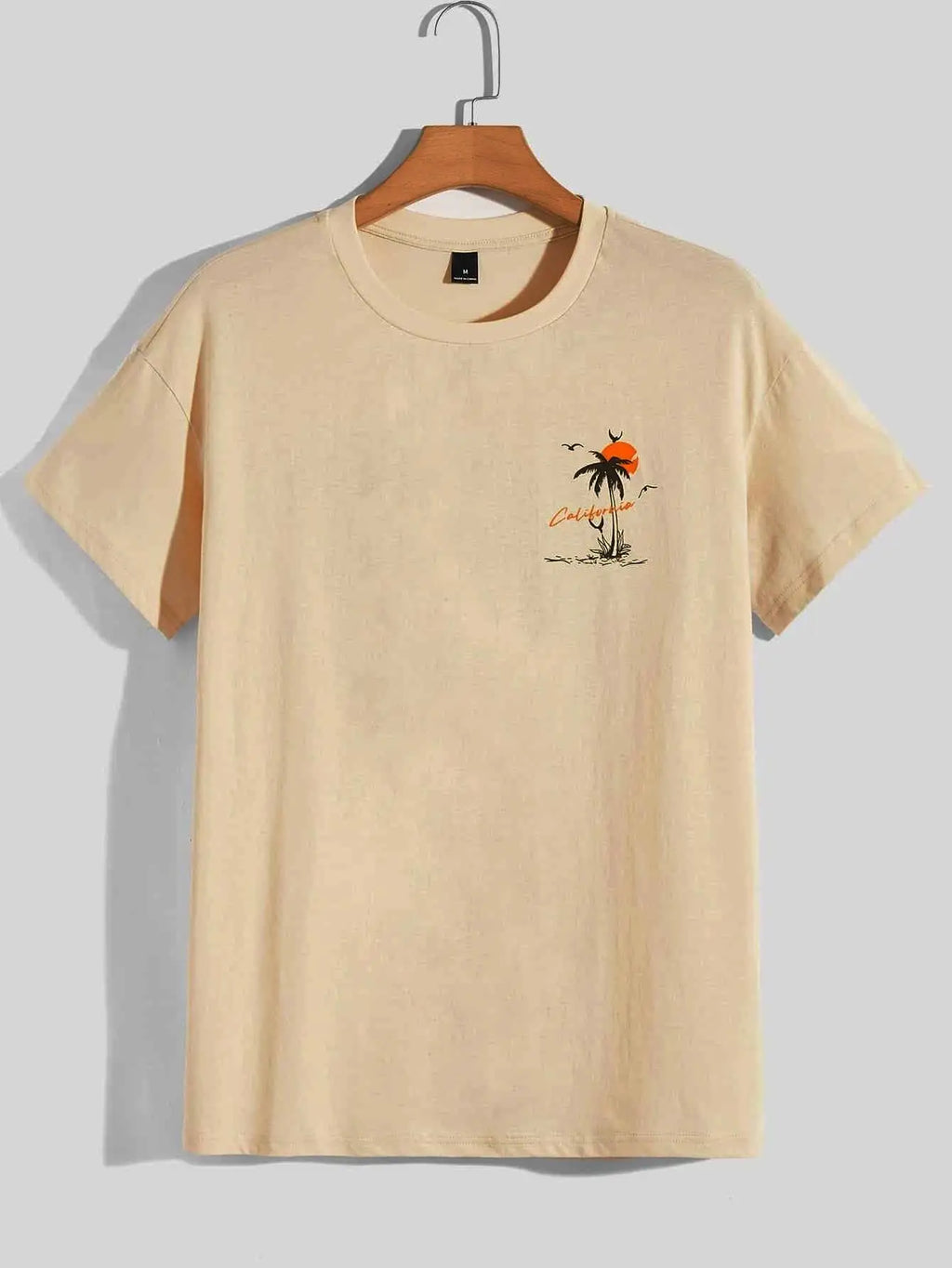 T-Shirt Homme Oversize Coton Imprimé California Adventure Été Loose Fashion Casual Tendance – Tee Graphique Voyage West Coast Streetwear | Mode Homme Premium