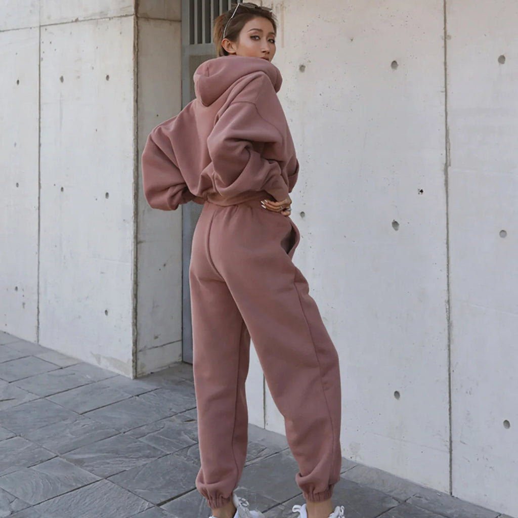 Ensemble Femme Zekye 2025 Sweat Veste Jogging – Casual Élégant Tracksuit Sportswear