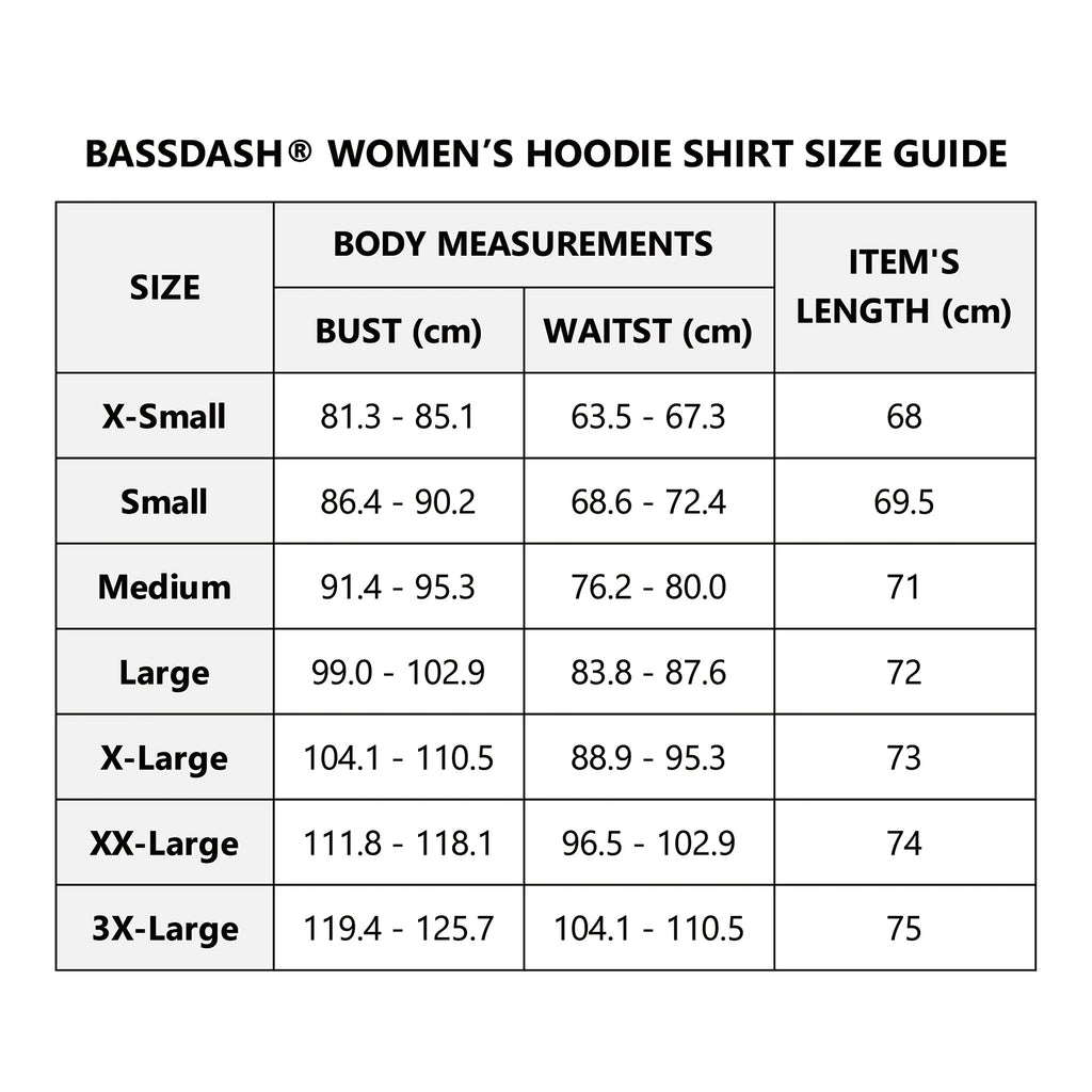 Bassdash Hoodie Anti-UV UPF 50+ Damen – Integrierte Gesichtsbedeckung & Daumenlöcher | Schnelltrocknend & Atmungsaktiv | Angeln, Wandern & Radfahren