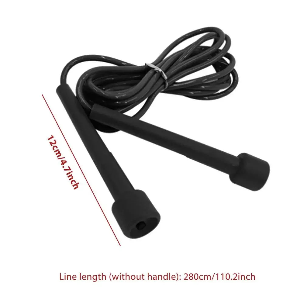 Springseil Speed PVC 2,8M Professionell – Verstellbar | Fitness, Boxen & Krafttraining | Erwachsene & Kinder | Intensives Cardio
