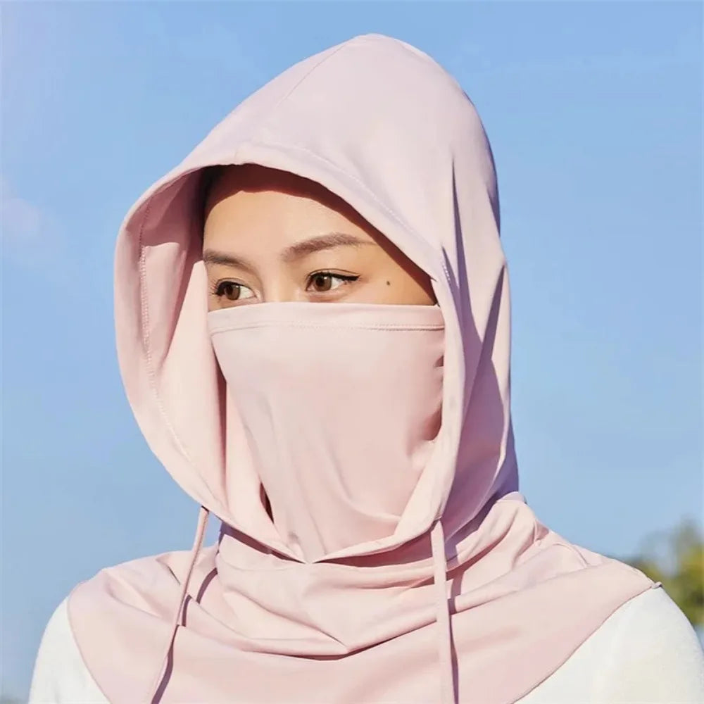 Cagoule Anti-UV Respirante – Masque Visage & Cache-Cou Long | Cyclisme, Moto, Pêche & Randonnée | Homme & Femme