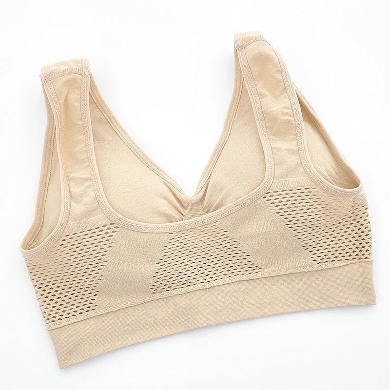 Brassière Sport Femme Respirante Anti-Chocs – Maintien Optimal & Absorption Transpiration | Gym, Running & Fitness