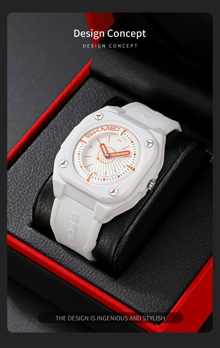 Montre Homme SKMEI 2329 Sport Business Quartz – Étanche Alarme Fashion Multifonction