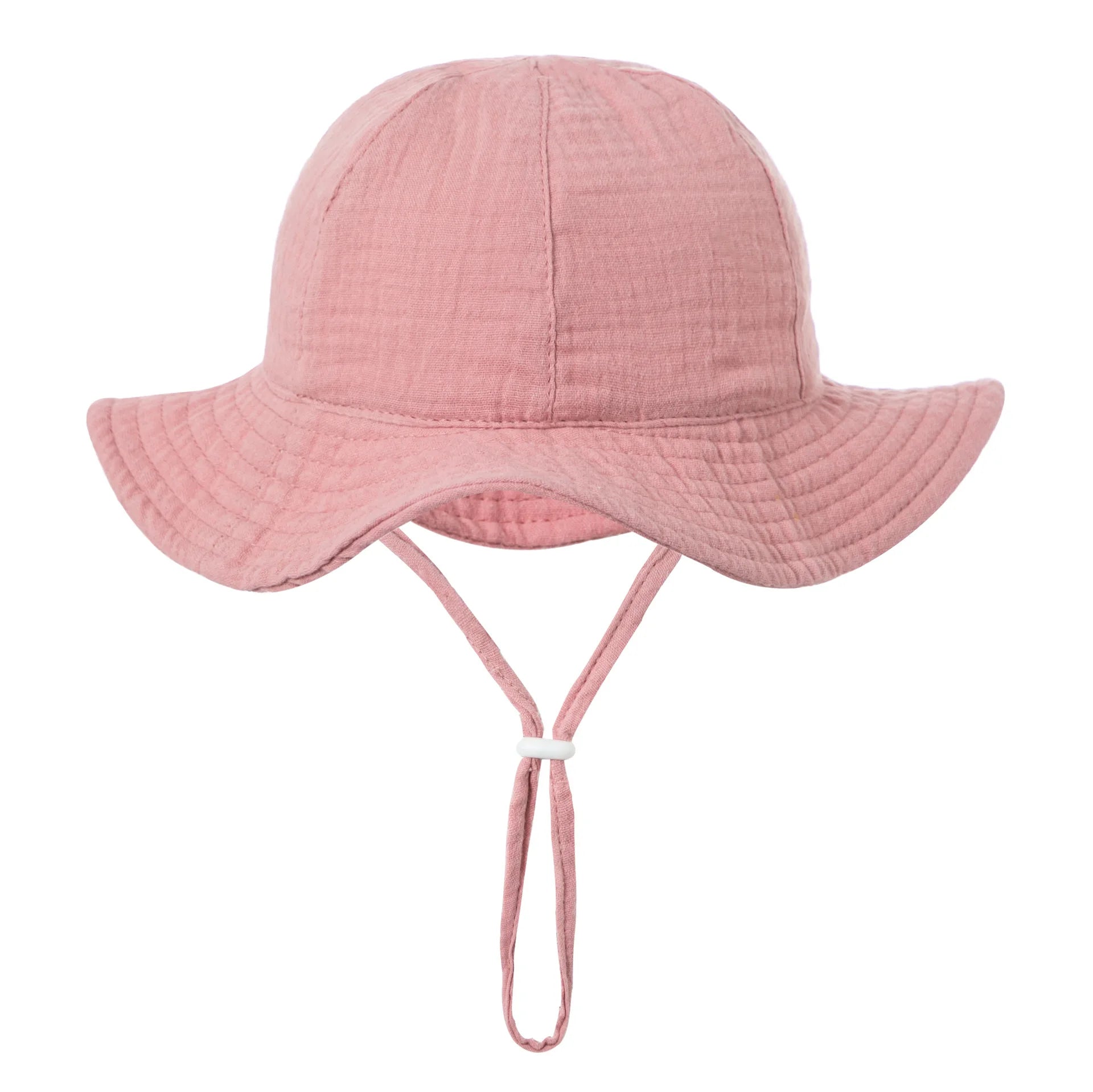 Bob Bébé Coton Imprimé Anti-UV Unisexe – Chapeau Panama Plage Pêche Outdoor Garçon Fille 3-12 Mois