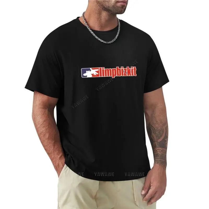 T-Shirt Homme Limp Bizkit International Tour – Imprimé Rock Vintage Noir Unisexe Manches Courtes | Mode Streetwear Premium