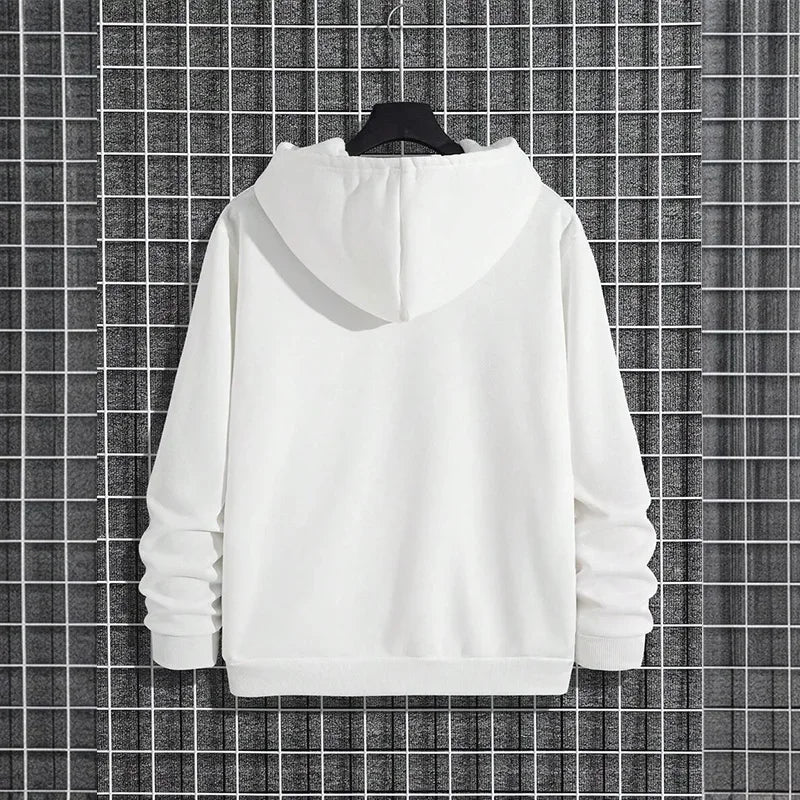 Hoodie Homme Couleur Unie Qualité Premium Capuche Casual Fashion Pullover Maison Outdoor Confortable Intemporel | Sweatshirt Capuche Premium