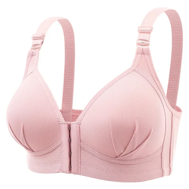 Soutien-Gorge Allaitement Boutons Frontaux Sans Armature – Brassière Maternité Confortable Invisible Femme Enceinte