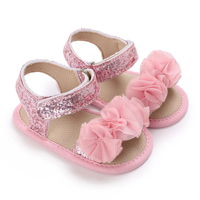 Chaussures Bébé Fille Rose Semelle Souple – Ballerines Légères Confortables Premiers Pas Casual