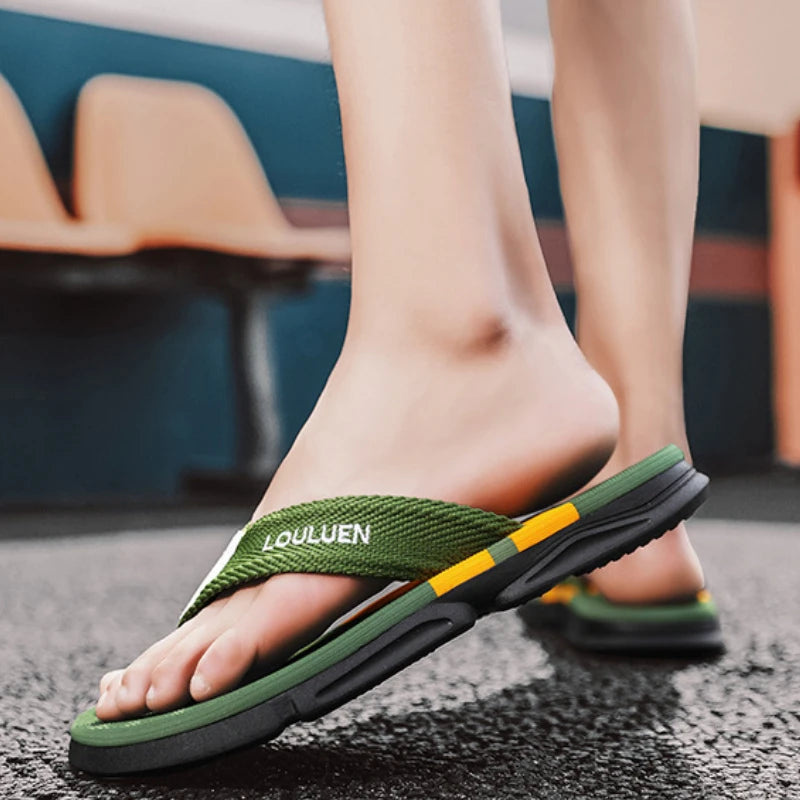 Tongs Plage Homme Légères Flat Casual – Sandales Fashion Été Qualité Premium