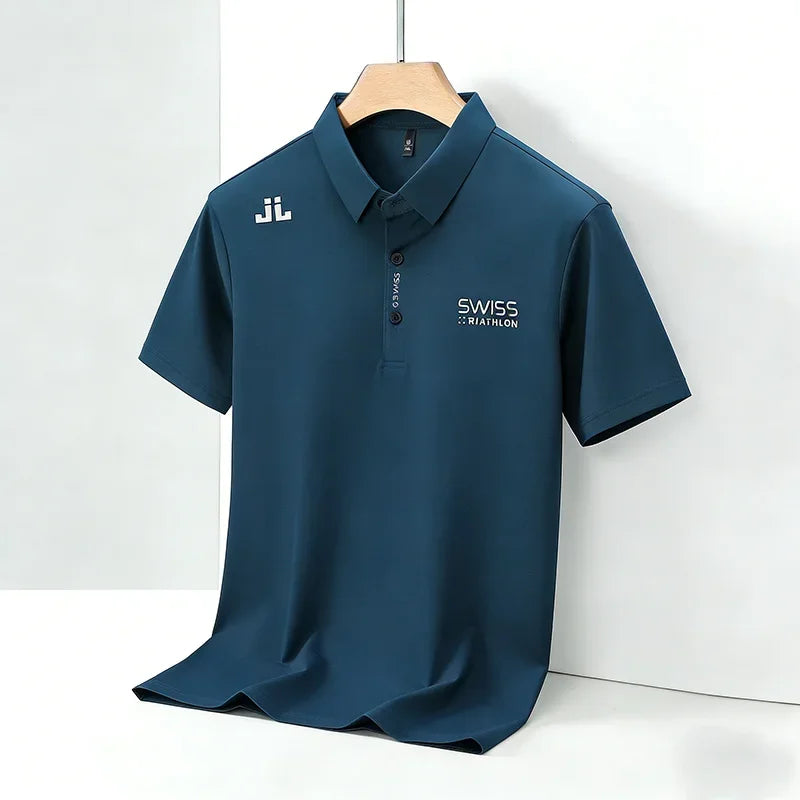 Polo Herren Kurzarm Klassische Passform Weicher Stoff Bequem Casual Sport Sommer Trend – Fashion Polo Elegant Atmungsaktiv | Premium Herrenmode
