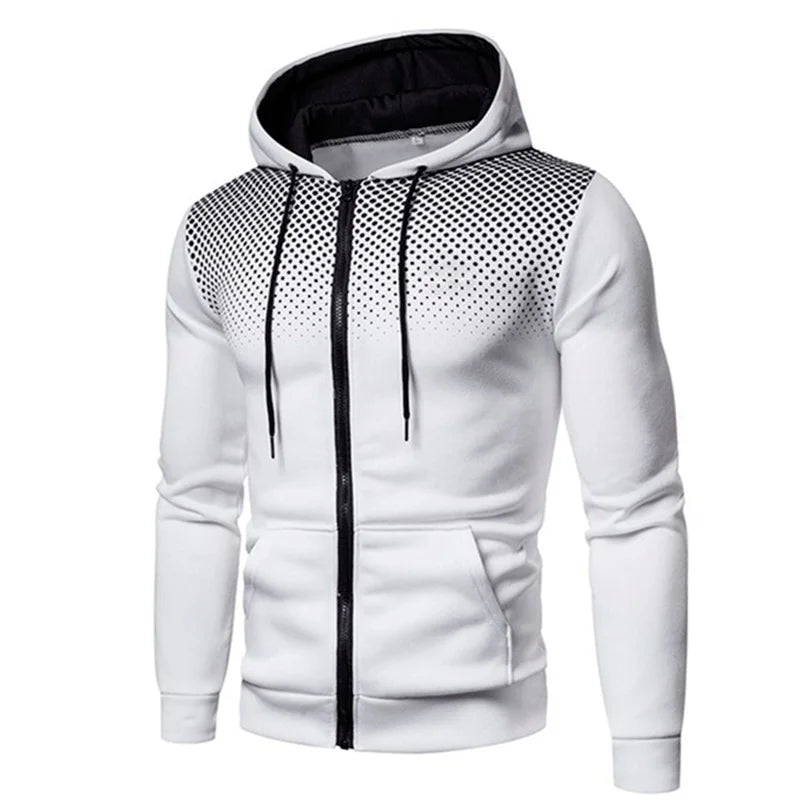 Ensemble Homme Polaire Couleur Unie Sweat Zippé + Pantalon + Bonnet Casual Sport Style Américain Européen Automne Hiver Confortable – Set 3 Pièces Premium | Mode Homme Sport Premium