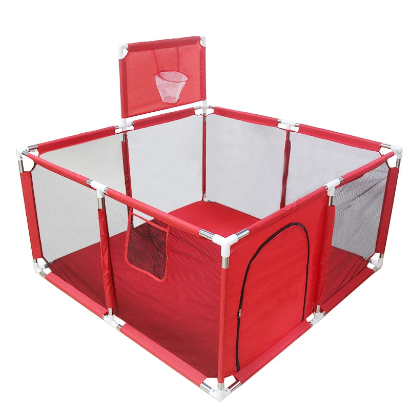 IMBABY Parc Bébé Sécurisé – Barrière de Protection Enfant | Piscine à Balles, Aire de Jeux Modulable Nouveau-Né