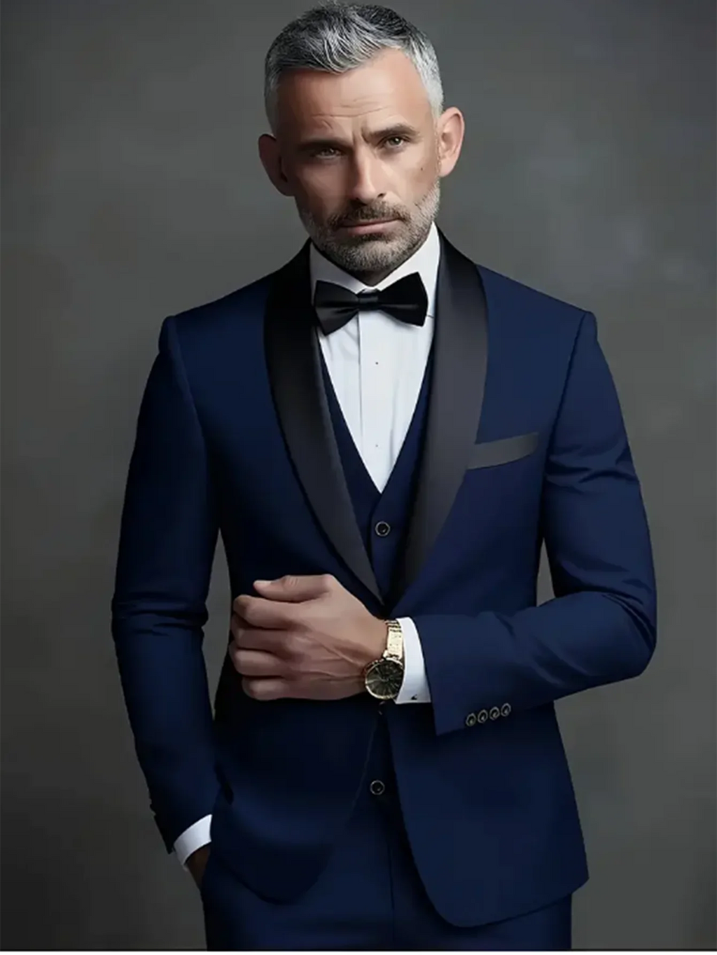 Costume Homme Slim Fit Noir – Ensemble Tuxedo Élégant Mariage & Cérémonie | Mode Homme Premium