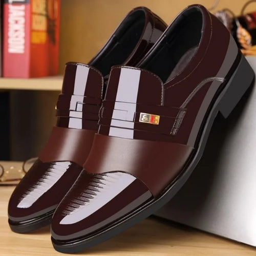 Chaussures Cuir Business Bout Pointu Homme – Dress Casual Haut de Gamme Fashion