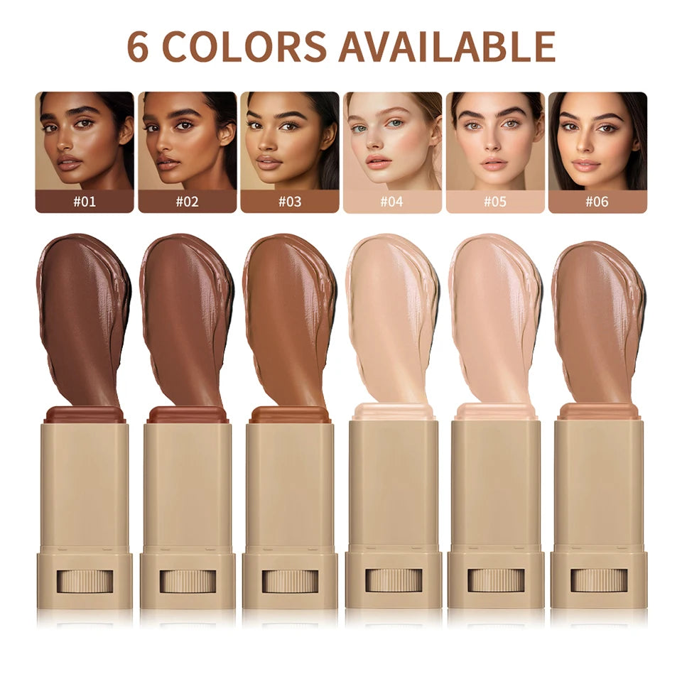 Stick Fond de Teint Magic Eraser – Correcteur Camouflage Léger & Éclat | Contouring Visage Longue Tenue