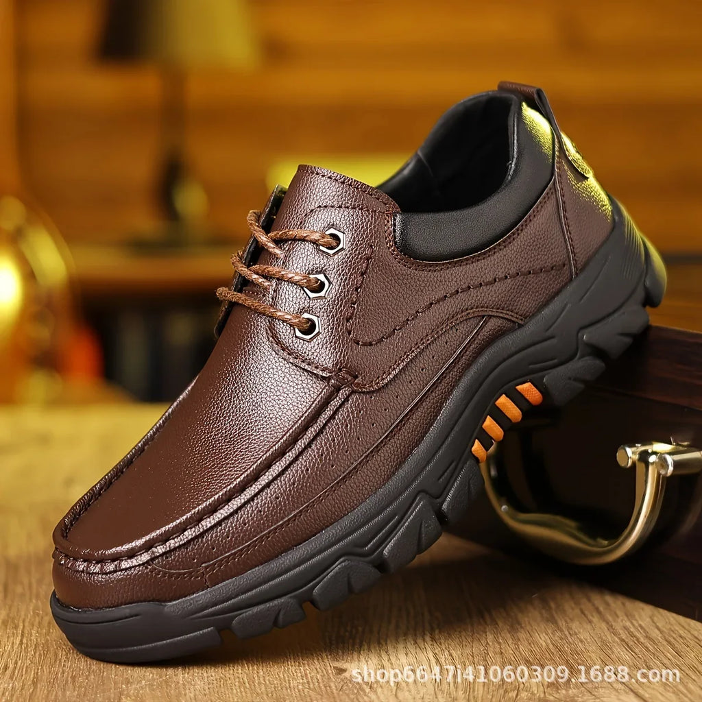 Chaussures Business Cuir Léger Homme – Casual Confortables Senior & Adulte Vente Directe