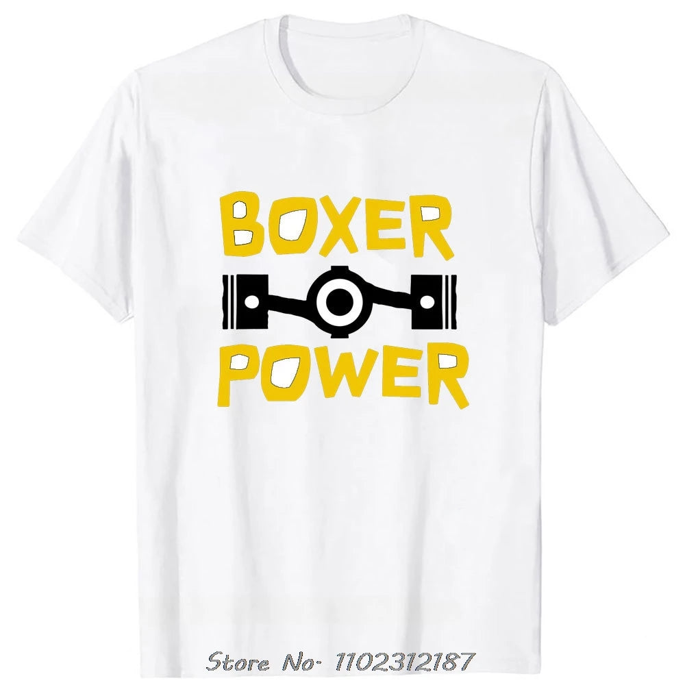 T-Shirt Homme Motard Boxer Engine R1200GS Adventure RT – Coton Casual Col Rond Fitness Tendance | Mode Moto Homme