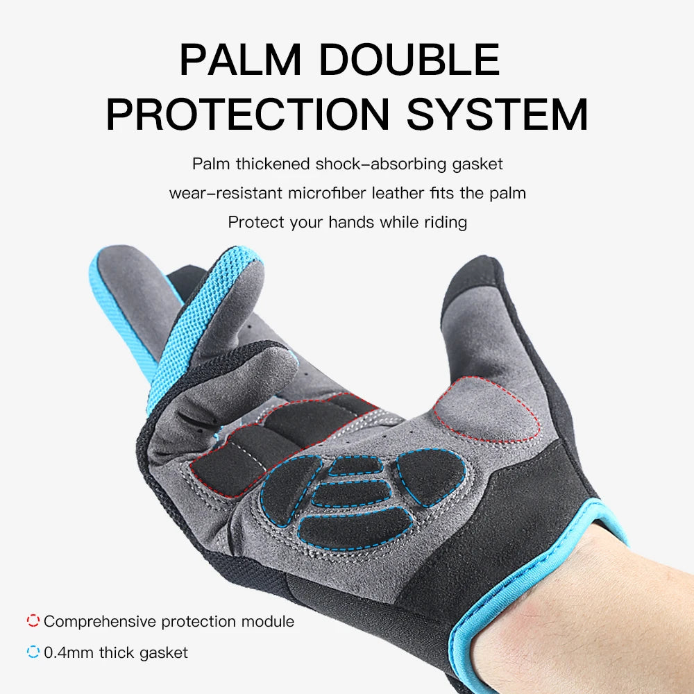 Gants VTT & Cyclisme Tactiles Anti-Chocs – Respirants & Légers | Mountain Bike, Fitness & Sport Outdoor | Printemps Été