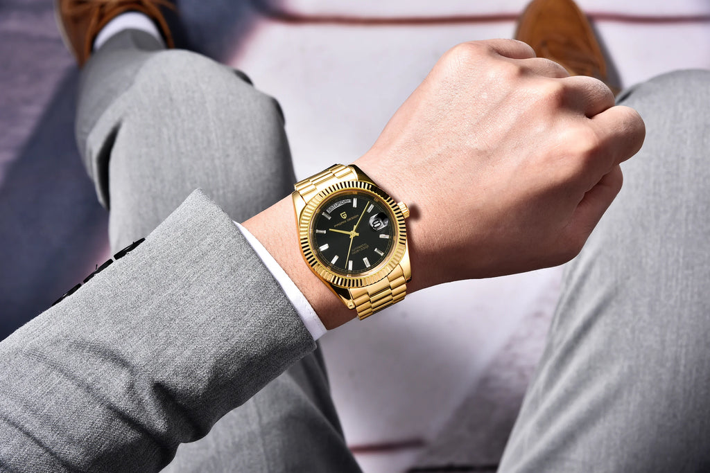 PAGANI DESIGN DD40 2026 Montre Automatique Homme – Verre Saphir AR, Mécanique, Acier Inoxydable | Montre Luxe Homme