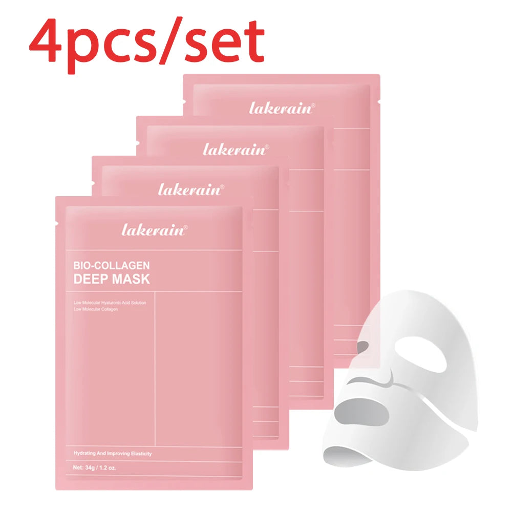 Masque Visage Bio-Collagène Nuit – Hydratation Profonde, Rétrécissement des Pores & Éclat | Soin Overnight Repulpant