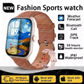Montre Connectée Unisexe Écran AMOLED – GPS, Appels Bluetooth & Suivi Cardio | Étanche | Sport & Fitness | Android & iOS