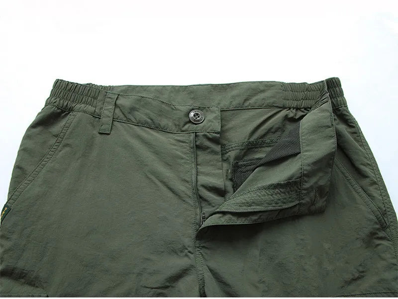 Pantalon Cargo Homme Léger Imperméable Séchage Rapide Tactique Camping Outdoor – Respirant Casual Été | Mode Homme Aventure