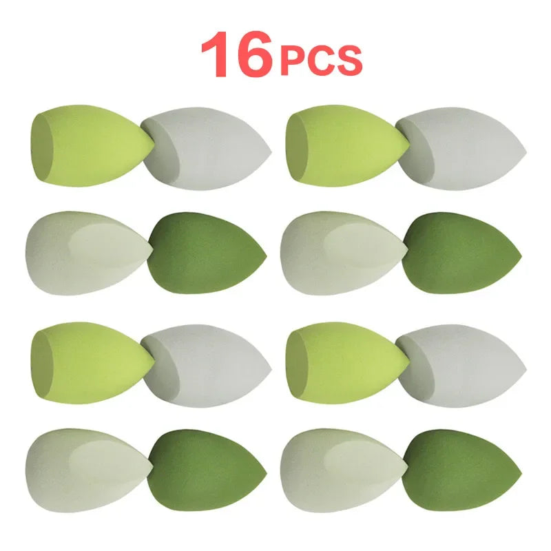 Lot 4 Éponges Maquillage Blender Puff – Fond de Teint, Poudre & Correcteur | Application Douce & Uniforme | Accessoire Beauté