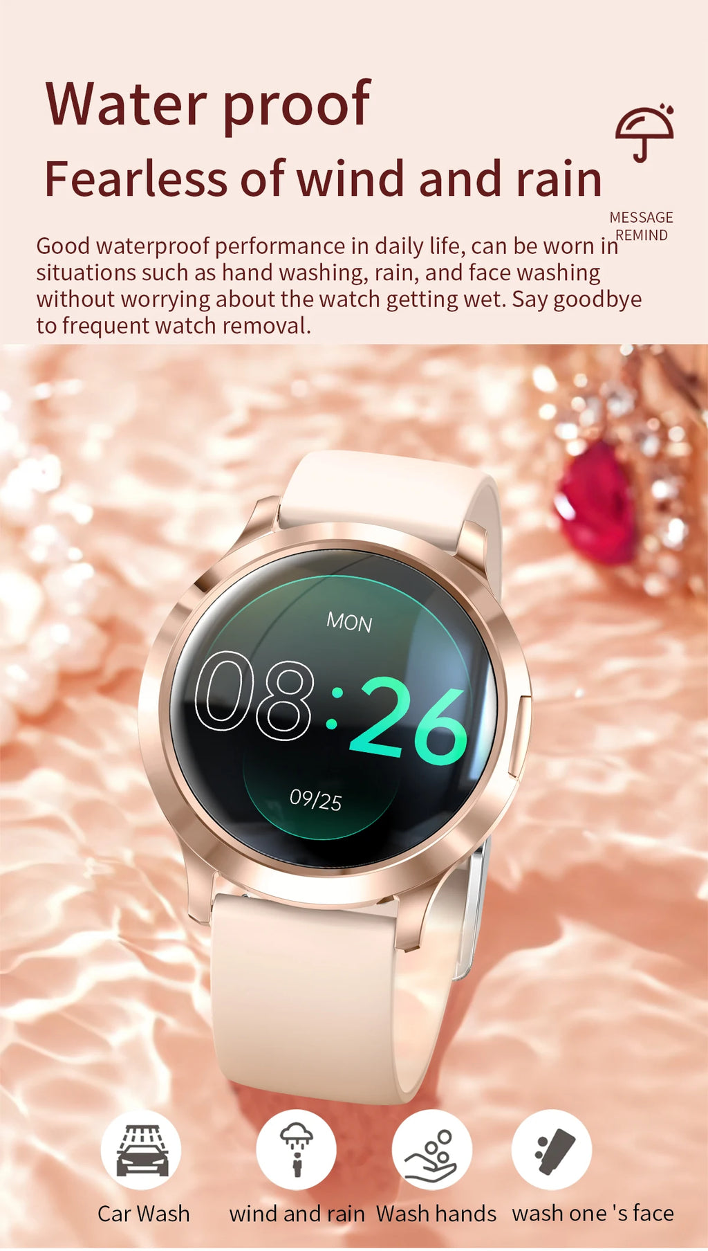 Smartwatch AMOLED 1.32" Unisexe 2025 – Cadran Personnalisable, Appels Bluetooth & Suivi Cardio | Sport & Fitness | Homme & Femme